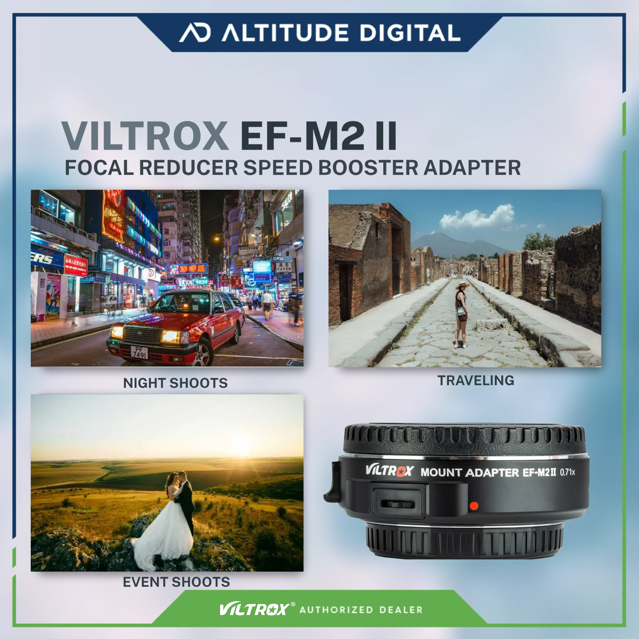 VILTROX EF-M2 II Focal Reducer Speed Booster Adapter - Image 8