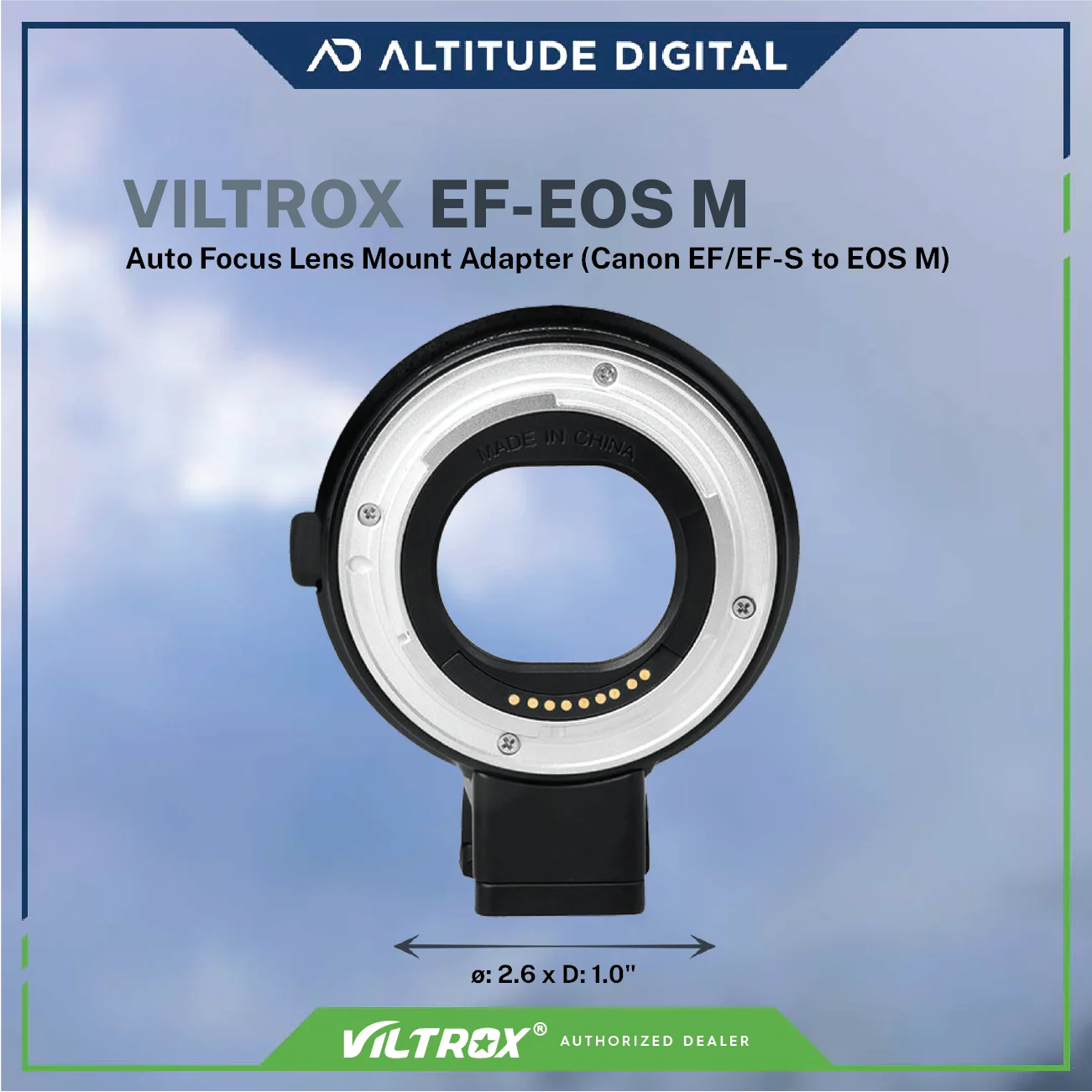 Viltrox Lens Adapter EF-EOS M - Image 5