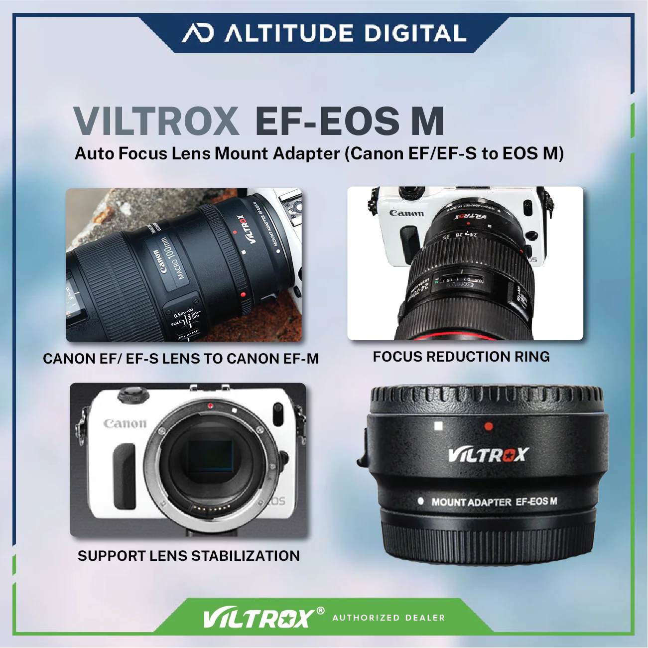 Viltrox Lens Adapter EF-EOS M - Image 8