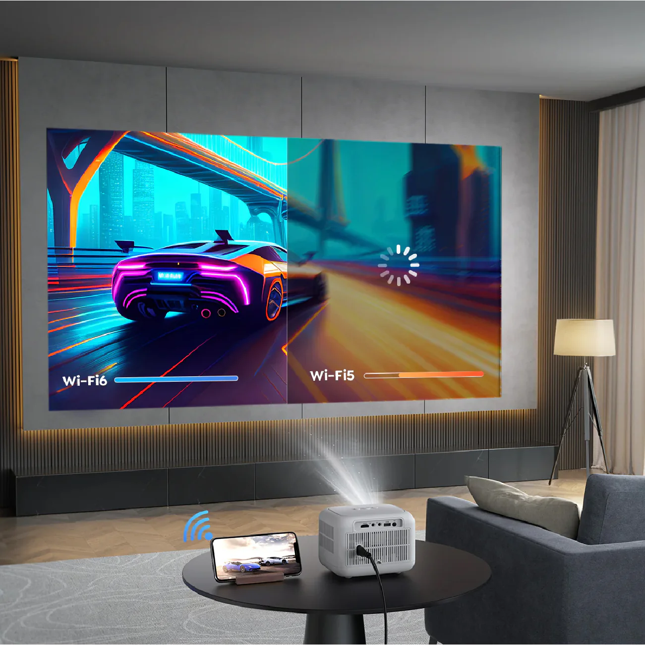 Yaber L1 Mini Projector - Image 6