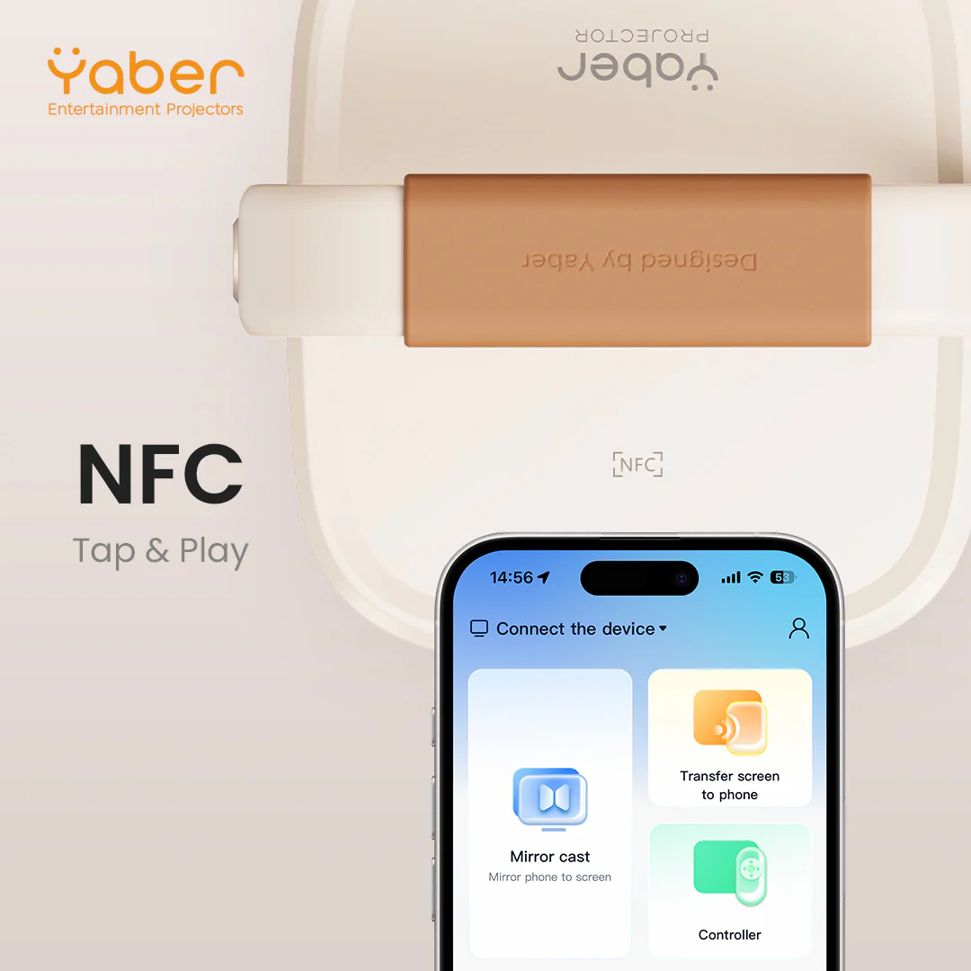 Yaber T2 Plus Portable Projector - Image 6
