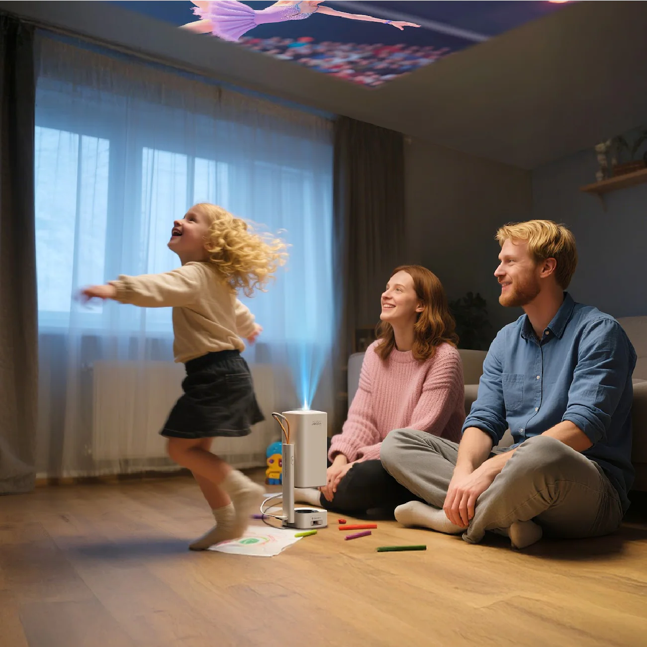 Yaber T1 Pro Portable Projector - Image 6